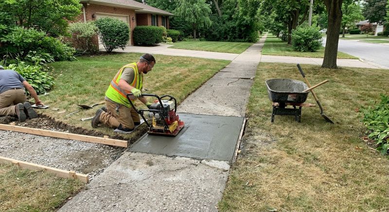 Entryway Concrete Repair in Corpus Christi, TX